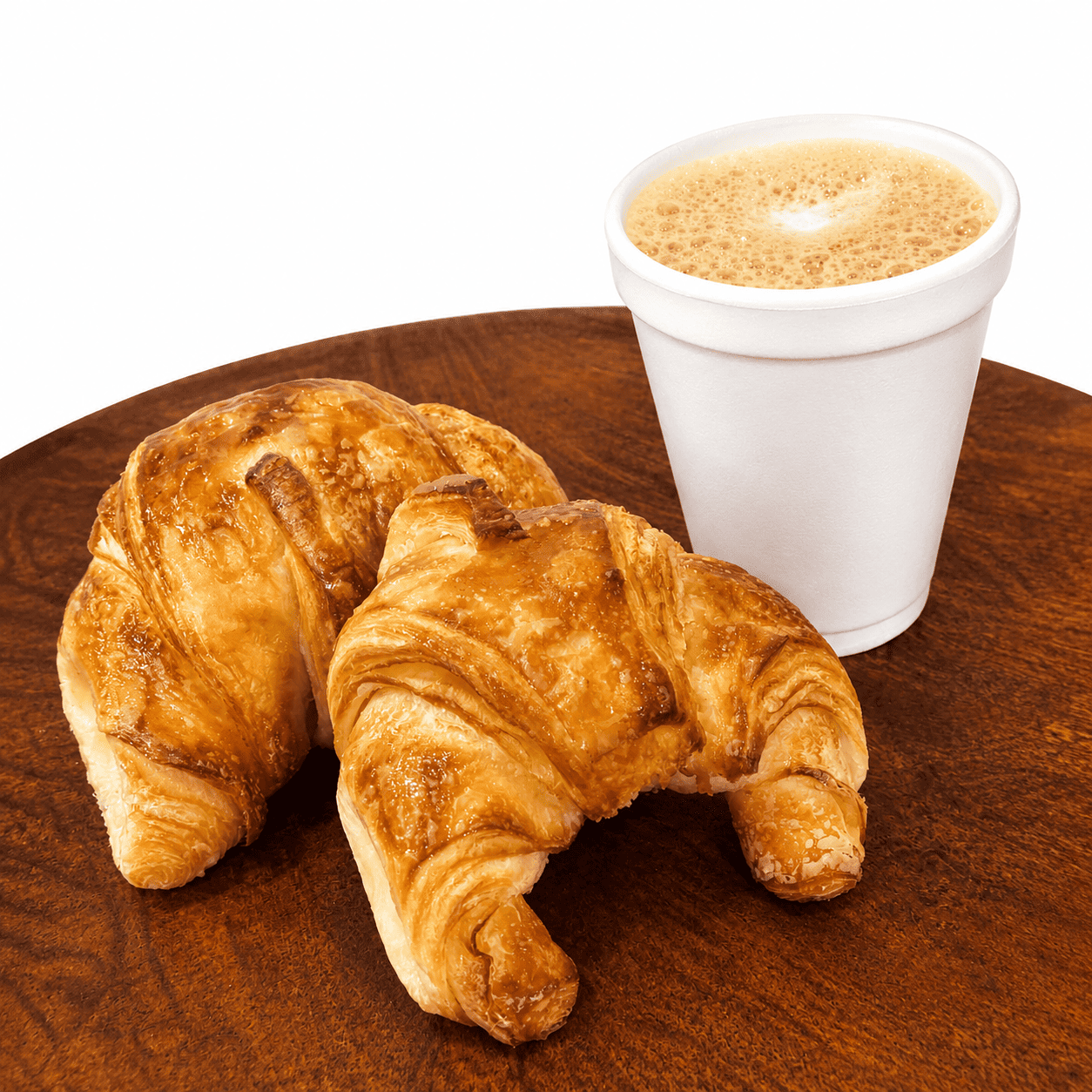 2 medialunas + cafe